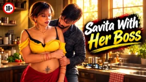 Savita With Her Boss